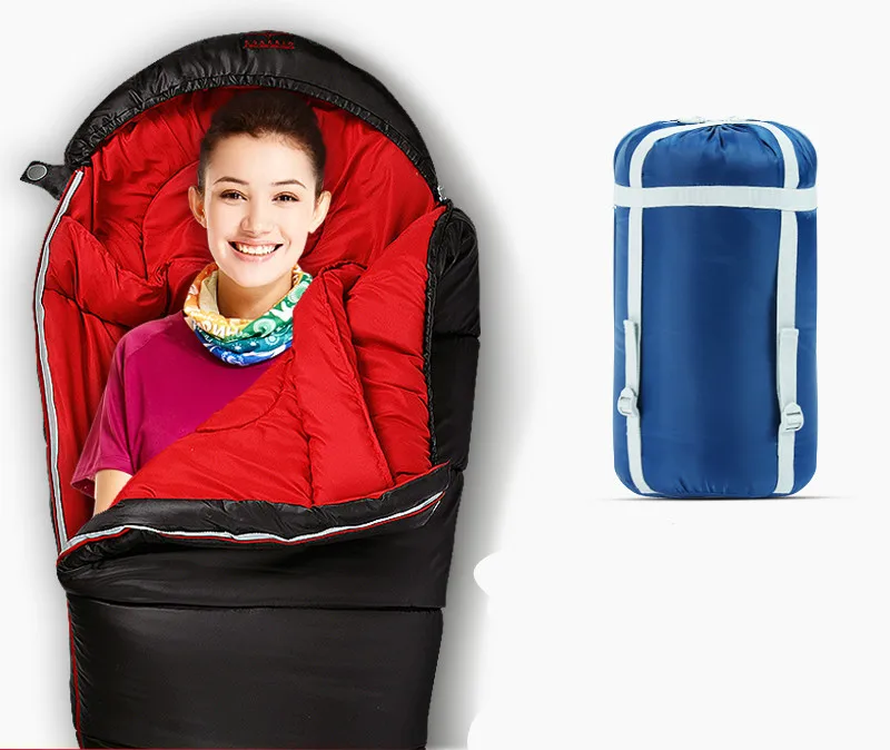 Saco De Dormir De acampada para adultos, bolsa térmica De viaje al aire libre, impermeable, Accesorios De Playa - imagen 3