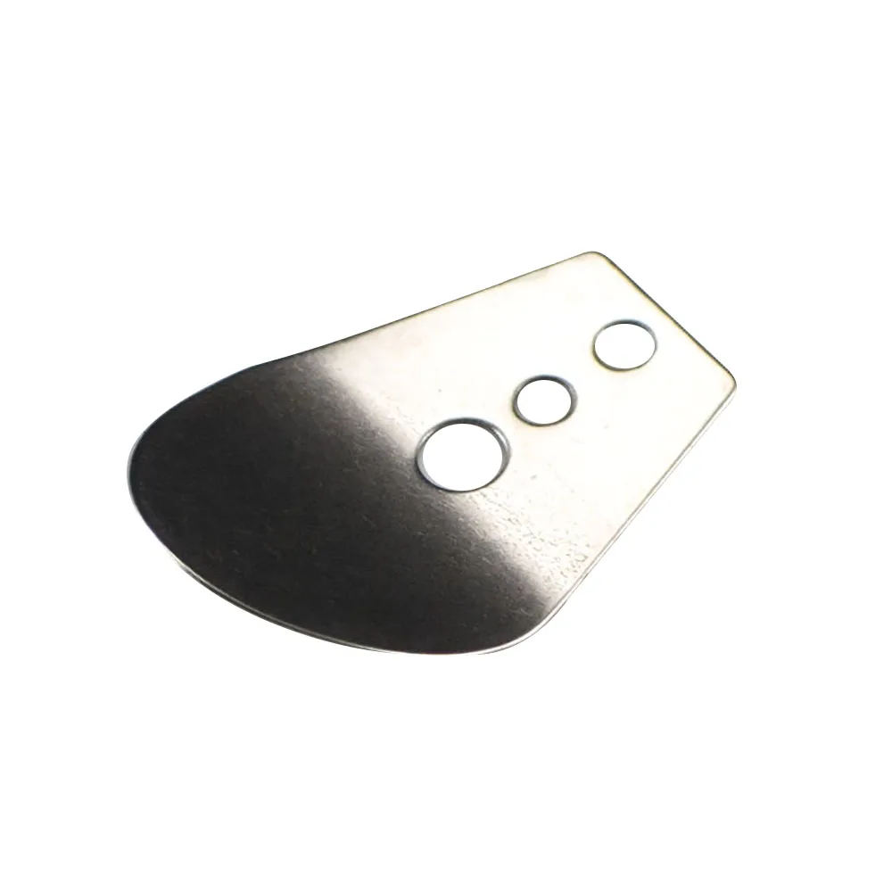 Countbass 50 Uds hoja de plantilla de natación, hoja de Chatterbait de acero inoxidable, plantillas de vibración DIY, señuelo de plantilla de pesca oscilante de fundición - imagen 5