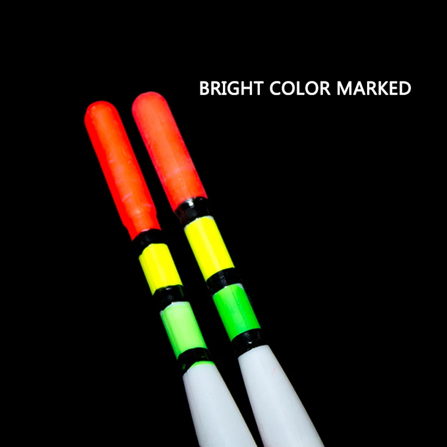 Bobber T4-flotadores de pesca de carpa de agua salada, luz LED electrónica que ilumina el agua, flotante, 10 Uds. - imagen 3
