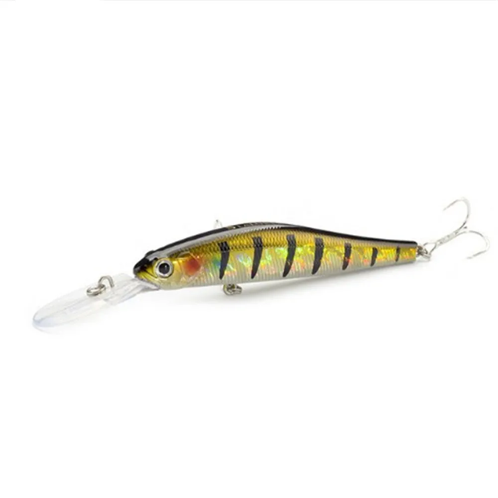 Señuelo de Pesca de piscardo suspendido, Wobbler de 12CM y 13,4G, cebo Artificial duro de labio largo, aparejos de Pesca de carpas, 1 ud.