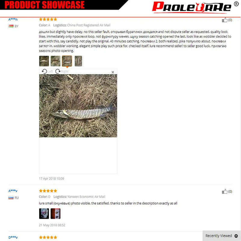 Proleurre Crankbait flotante - Señuelo duro artificial japonés
