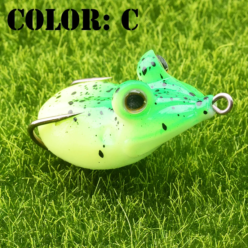 Señuelos de Pesca de rana blanda, 5,5 cm, 11,5g, cebo de silicona de plástico japonés, iscas artificiales, aparejos de pesca, Wobblers, WD-569, 1 ud. - imagen 4