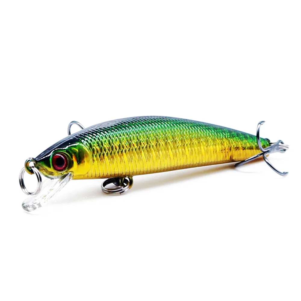 Señuelo de pesca pececillo con láser de calidad 1 Uds 7,5g 8,5 cm Crankbait duro Wobblers Artificial flotante Jerkbait curricing Bass Isca carpa - imagen 2