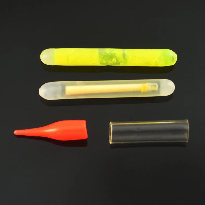 MNFT 24 Uds 4,5*37mm pesca nocturna fluorescente Lightstick luz flotador nocturno caña de luz para 24 horas aparejos de pesca de alta calidad - imagen 3