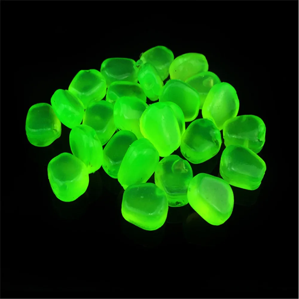 FISHINAPOT-SEÑUELOS blandos con Aroma de maíz Artificial, 1cm, 0,4g, cebo de pesca de vidrio, herramienta de pesca de carpa, 50 unids/lote - imagen 4