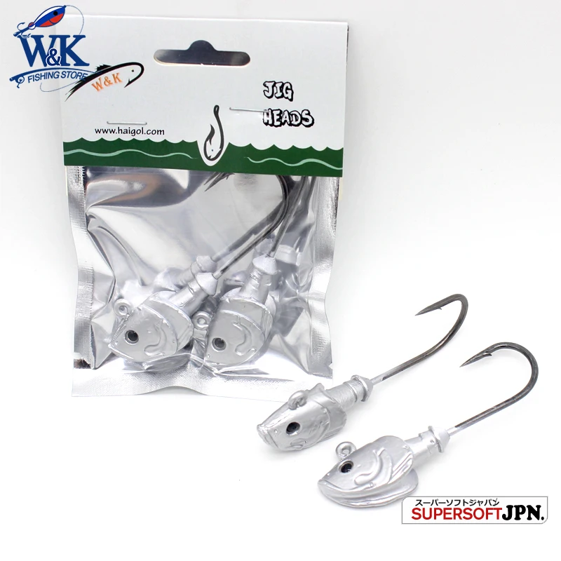 Anzuelos de pesca de agua salada, 2 unidades/pk, 60g, 7/0 Jig, para señuelos blandos, 11cm, 14cm, ULO Shad, lubina, bacalao, halubut - imagen 3