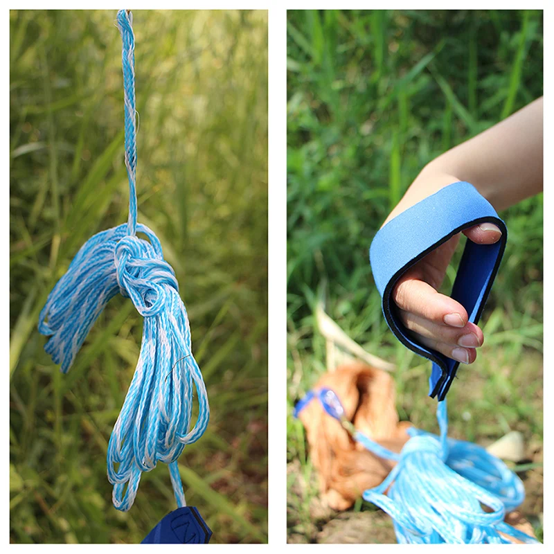 Lawaia-red de pesca plegable con cadena de hierro fundido, malla pequeña con colgante, diámetro de 2,4 M-4,2 M - imagen 4