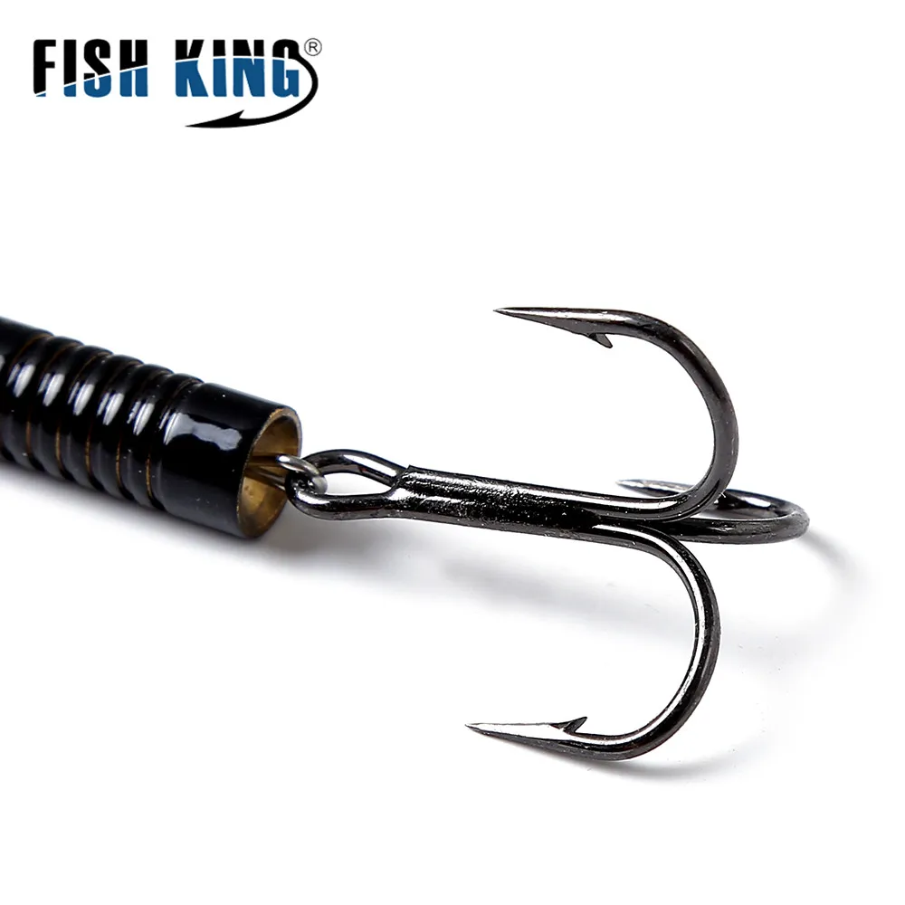 FISH KING-señuelo de pesca para correr profundo, cebo giratorio, duro, falso, de Metal - imagen 3