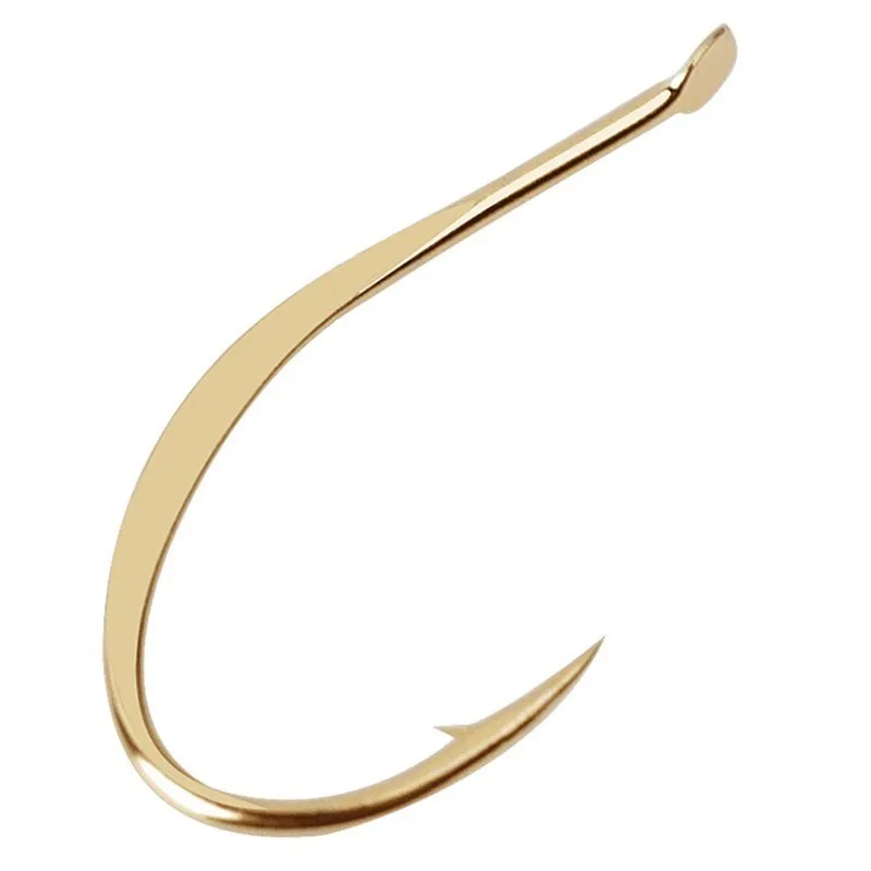 1000 Uds. Anzuelo de Pesca de Color dorado fuerte, anzuelo de púas para carpa de agua salada, accesorios de Pesca frescos, venta al por mayor