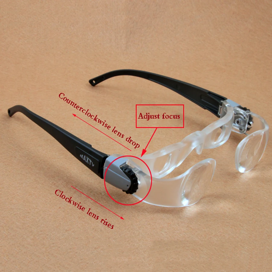 Lupa de pesca portátil profesional para hombres, gafas polarizadas para deportes al aire libre, telescopio especial, hipermetropía, miopía, Clip en uv - imagen 4