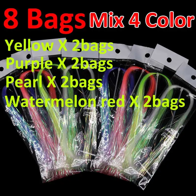 8 bags mix 4 color
