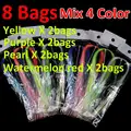 8 bags mix 4 color