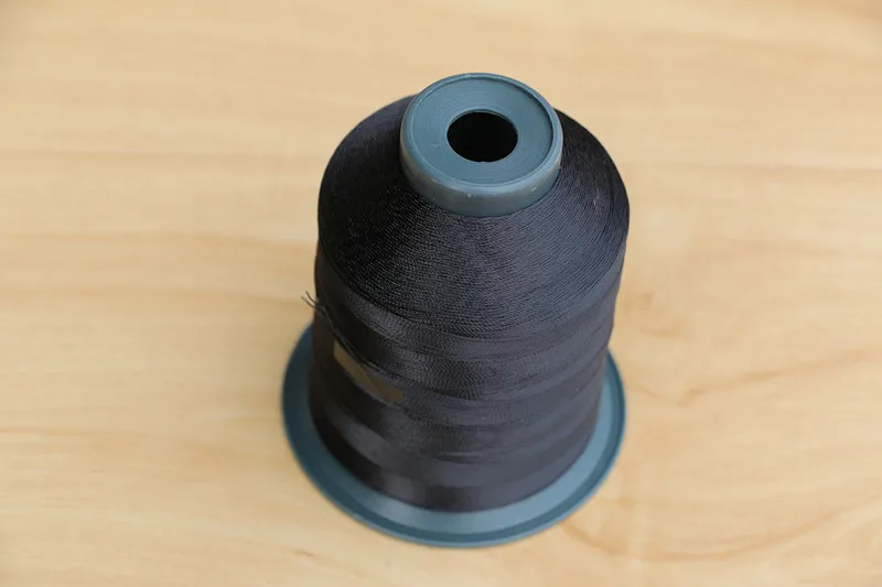 Anillo guía de caña de color negro, hilo para atar, línea de tejer, caña de pescar, bricolaje, reajuste, guía de caña de reapair, línea de sujeción - imagen 3