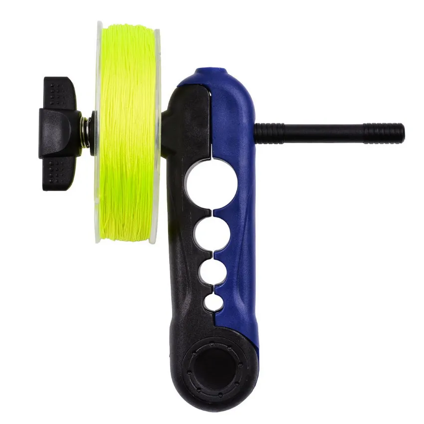 Carrete ajustable de plástico para caña de pescar, carrete, carrete, tabla, carrete, envoltura de línea, clips universales portátiles, todos los tamaños - imagen 4
