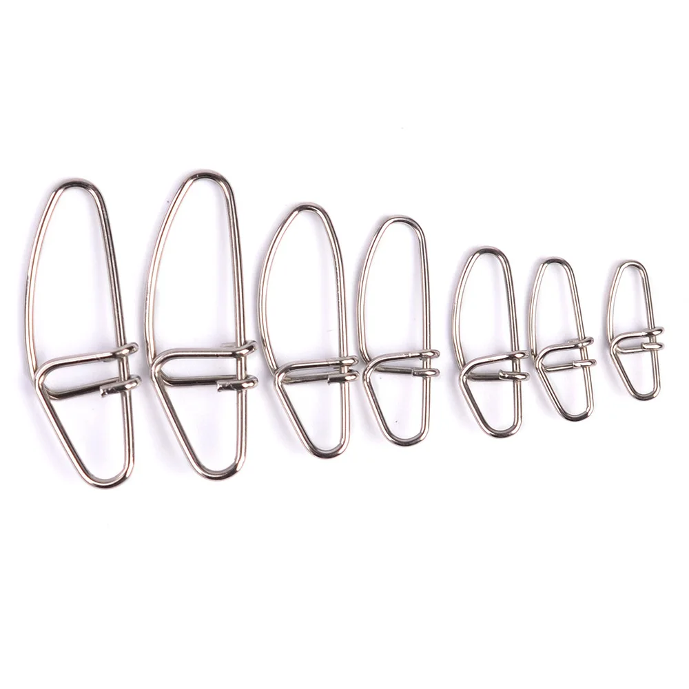 Anzuelos de pesca de acero inoxidable con tres hebillas, 20 unidades, Luya - imagen 2