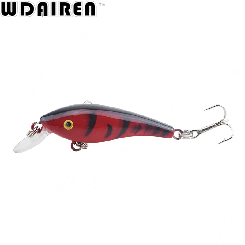 Señuelos de Pesca Topwater wobblers, aparejos de pesca Swim bait, Japón, duro Crazy Bass Crankbait, WD-320, 1 Uds., 5,7 cm/4,5g - imagen 4