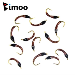 Bimoo Ninfa marrón UV – Moscas de pesca para trucha
