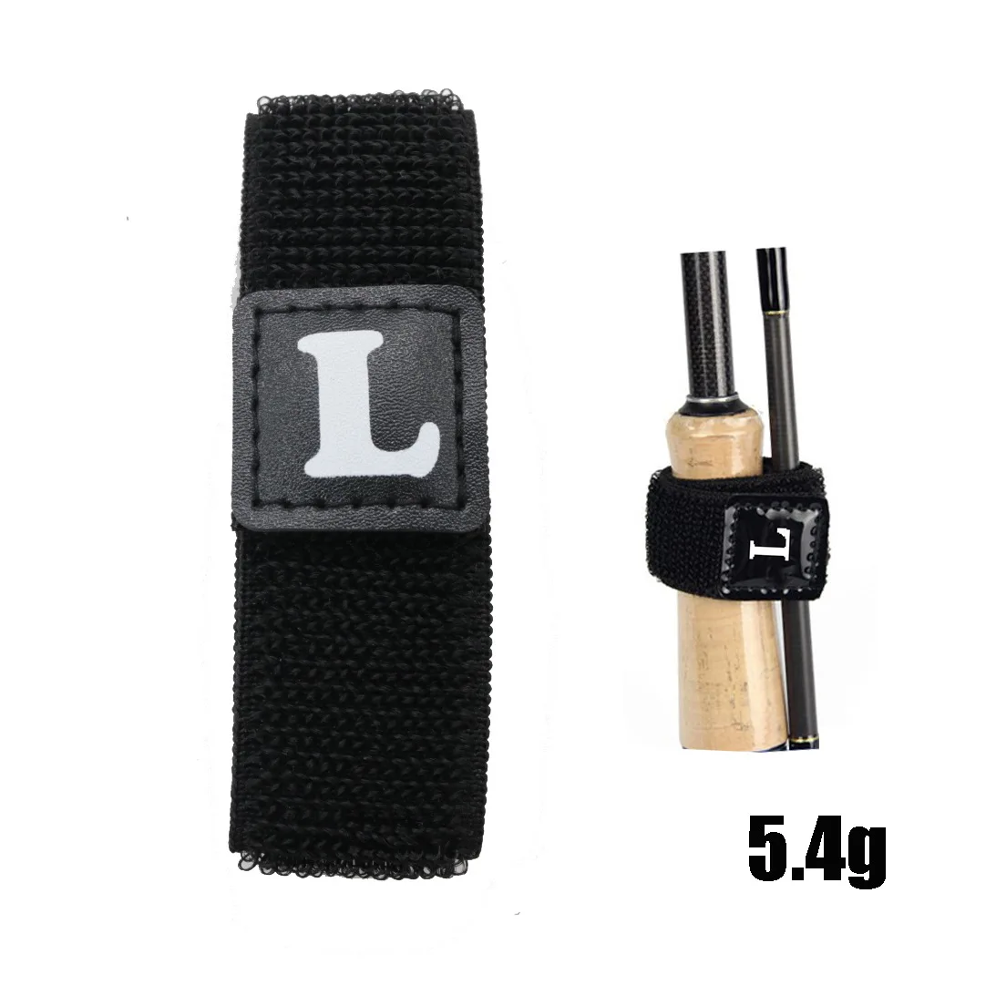 Cubiertas protectoras para caña de pescar, conjunto de gorro Protector, correa de cuerda, aparejos de pesca de alta elasticidad, 2 unids/lote - imagen 4