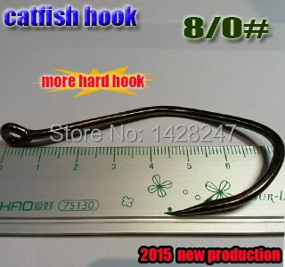 2025Anzuelo grande CAT FISH HOOK 8/0 Aparejos de pesca 8 unids/pack Cada compra adicional ahorra 1 $ de descuento en el precio original - imagen 3