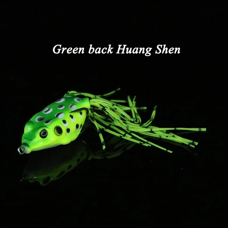 POETRYYI-anzuelo doble de acero con alto contenido de carbono, anzuelo biónico de rana, 15g13g8g6g5g, wobblers de pesca, señuelo de carretera de rana, bait30 suave, venta al por mayor - imagen 3