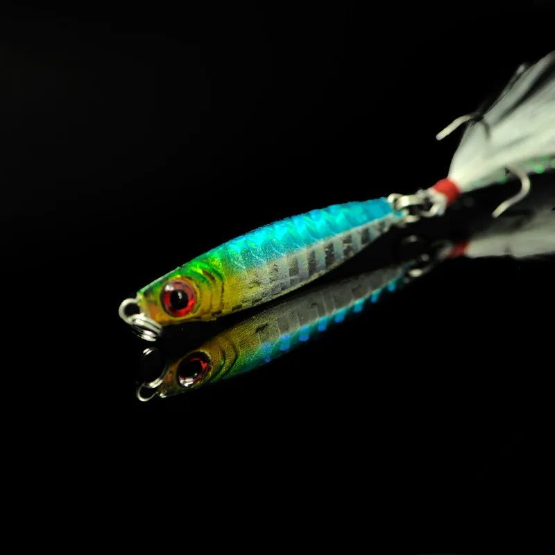 Tilapia Culter Jigbait de largo alcance para lanzamiento