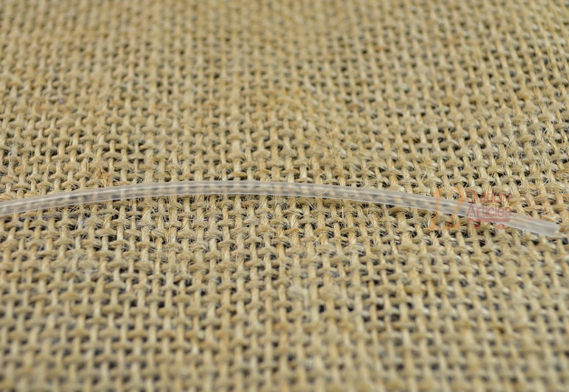 MNFT 5M transparente elástico termocontraíble para atado de moscas aparejo hacer gancho plantilla vástago funda protectora nuevo Material de pesca - imagen 2