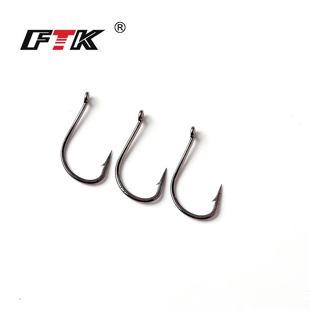 FTK Tomaru-anzuelo de púas para pesca, aparejos japoneses de carpa, tamaño 3 #-tamaño 13 # - imagen 5