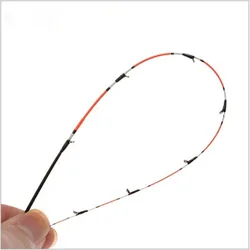 Varilla de aleación de titanio de 55cm, punta de palo de balsa luminosa, vástago de pesca, reparación de grúa, reajuste, aparejos de repuesto DIY, 1 unids/paquete