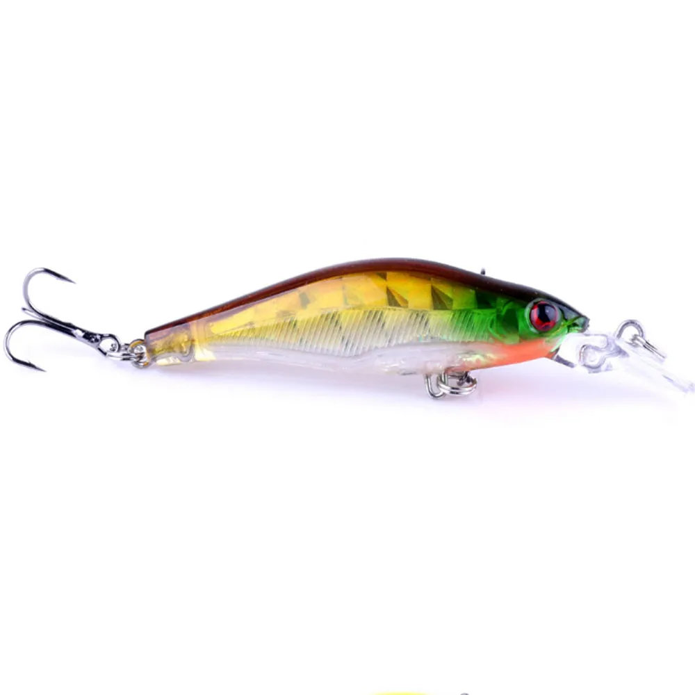 FISHINAPOT-señuelo de pesca Artificial, cebo duro, Wobblers, Lucio, Crankbait, hundimiento láser lento, piscardo, 1 ud., 8cm, 6,3g - imagen 3