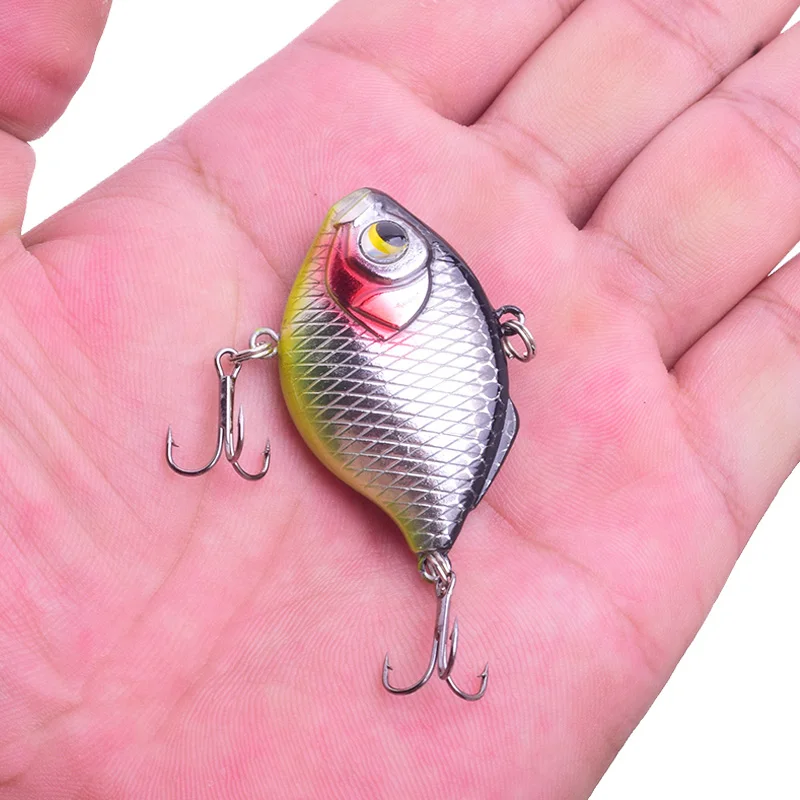 1Pcs Winter Vib Sinking Fishing Lures 4.5cm 8.5g Artificial Hard Bait Mini Vibration Actions Wobblers Crankbaits Pesca Tackle - imagen 4