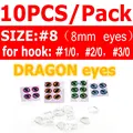 10pcs size 8 dragon