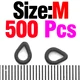 M 500PCS