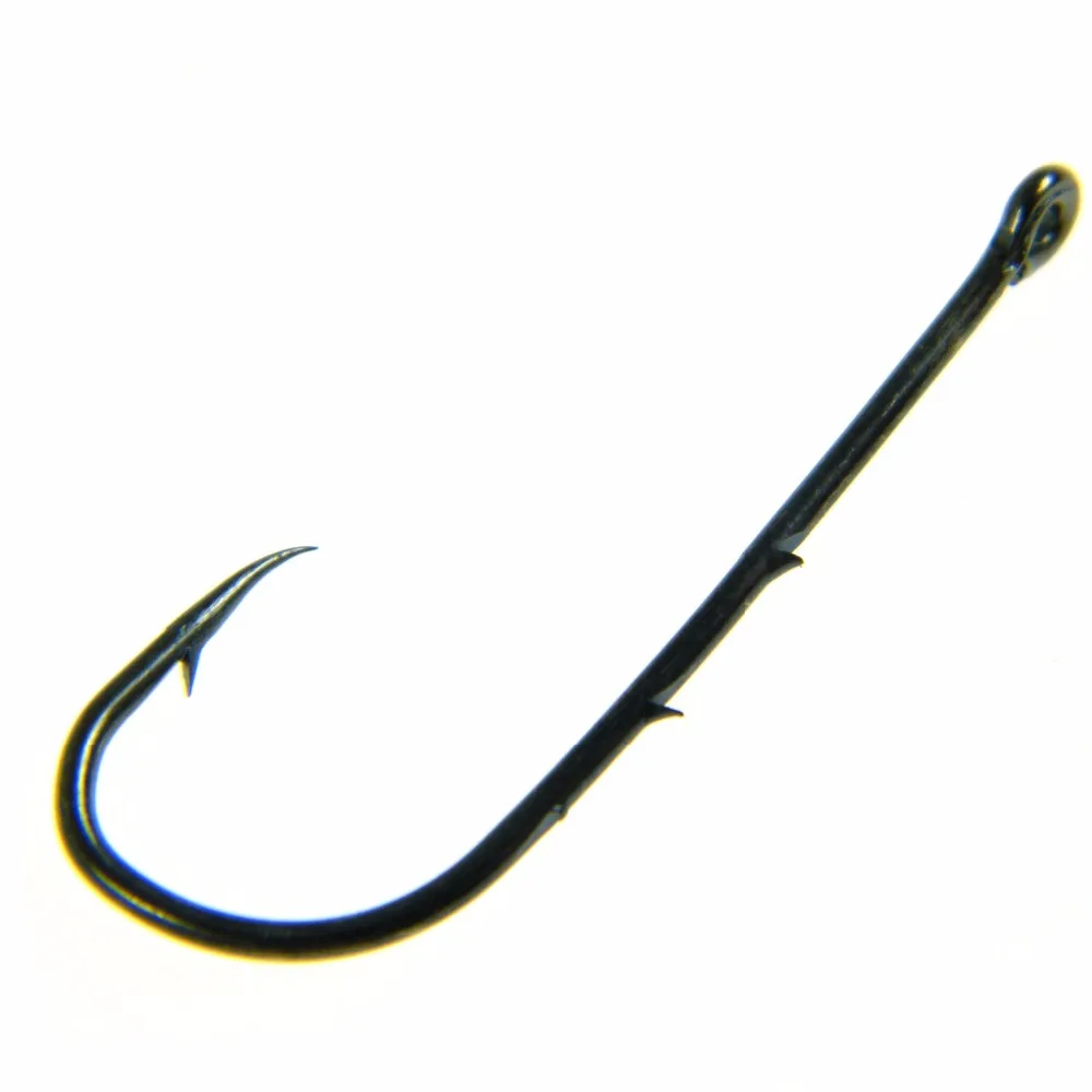 Anzuelos de pesca para peces, conjunto de aparejos de pesca de lubina, trucha, bagre, carpa, #3-#12, 100 unidades por lote - imagen 5