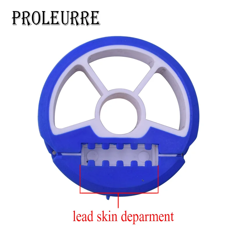 Placa de bobina principal de Silicagel, tablero giratorio de alambre, caja de herramientas de pesca, carrete, engranajes de pesca, 3 uds. - imagen 2