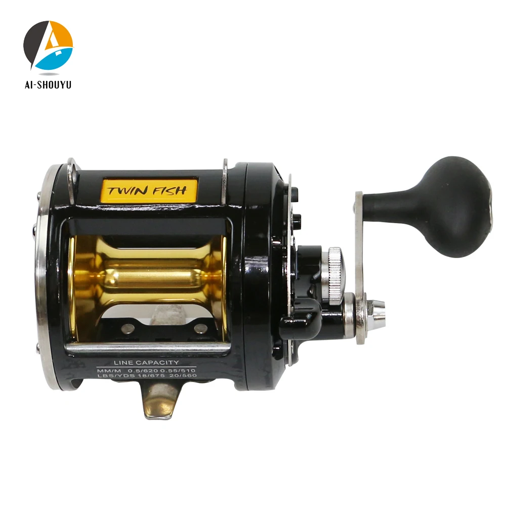 Carrete Baitcasting TR12000 – 8 rodamientos para barco y agua salada - imagen 3