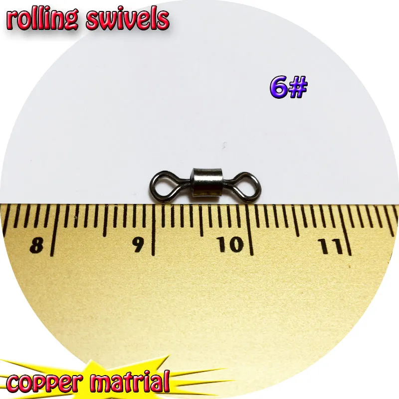 2025nuevas espolones rodantes de pesca, material de cobre, tamaño samll 3 # ---14 #   cantidad: 200 unids/lote - imagen 4