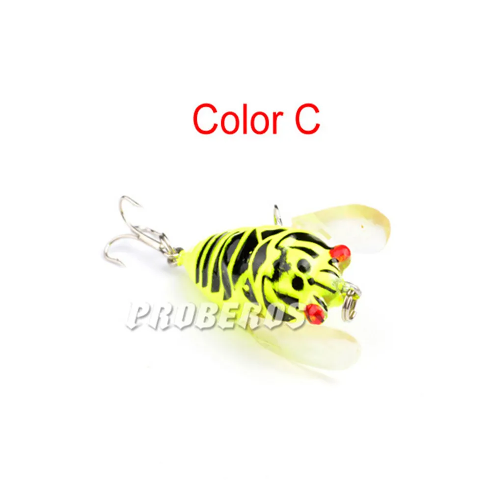 Señuelo de Pesca de calidad, 8 colores, 5cm/6,4g, piscardo Artificial, cebo duro Crankbait, aparejos de Pesca Jerkbait, 1 ud. - imagen 4