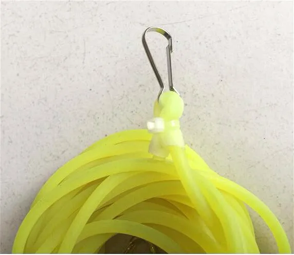 Cuerda de línea de pesca de goma sólida elástica, 9m de diámetro, 4mm, poste de retención, cuerda elástica atada con gancho - imagen 3