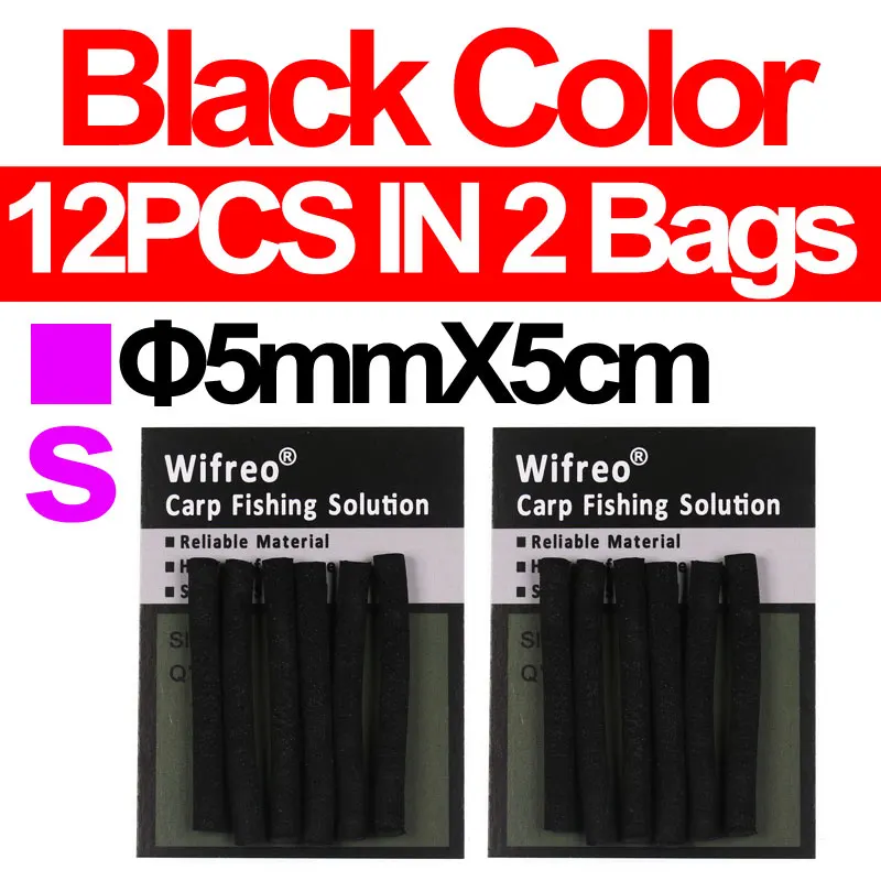 5mm Black 12pcs