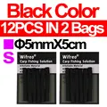 5mm Black 12pcs