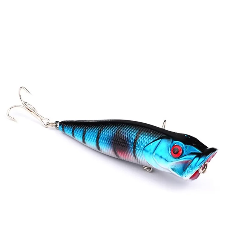 Topwater-Señuelos de Pesca artificiales, cebos de 8cm, 12g, Isca, Crankbait, Wobblers, anzuelos para Pesca de carpa, 1 ud. - imagen 3