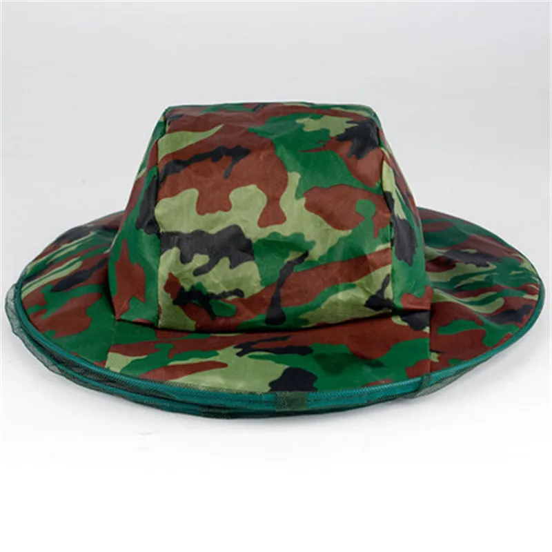 Sombrero de pesca Unisex para exteriores, gorra antimosquitos para el sol, protección para el cuello y la cara, protección Uv, máscara antimosquitos, cubierta de pez - imagen 2