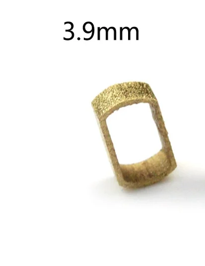 1pc gold 3.9mm