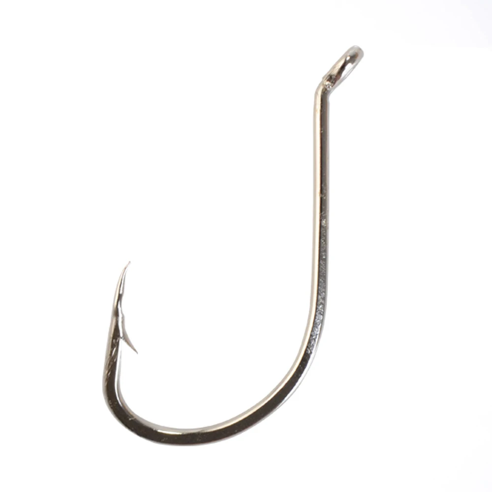 NGB 50-100 Uds gancho fuerte de acero rico en carbono 92553N anzuelo de Pesca Jigging aparejos de Pesca de lubina de agua salada - imagen 4