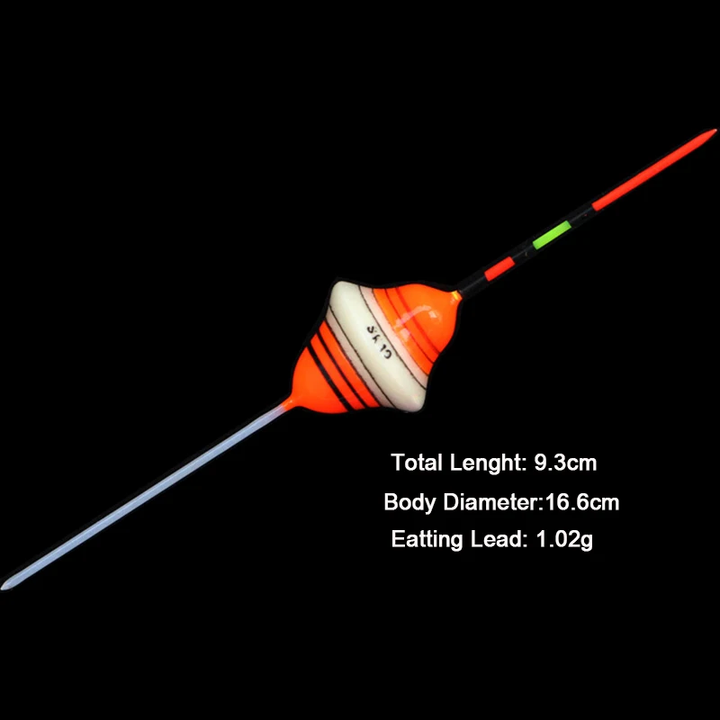 3 unids/lote flotadores de pesca flotadores de camarones estanque de hierba pesca en hielo Bobbers agua dulce Balsa accesorio de aparejos de pesca de madera - imagen 4