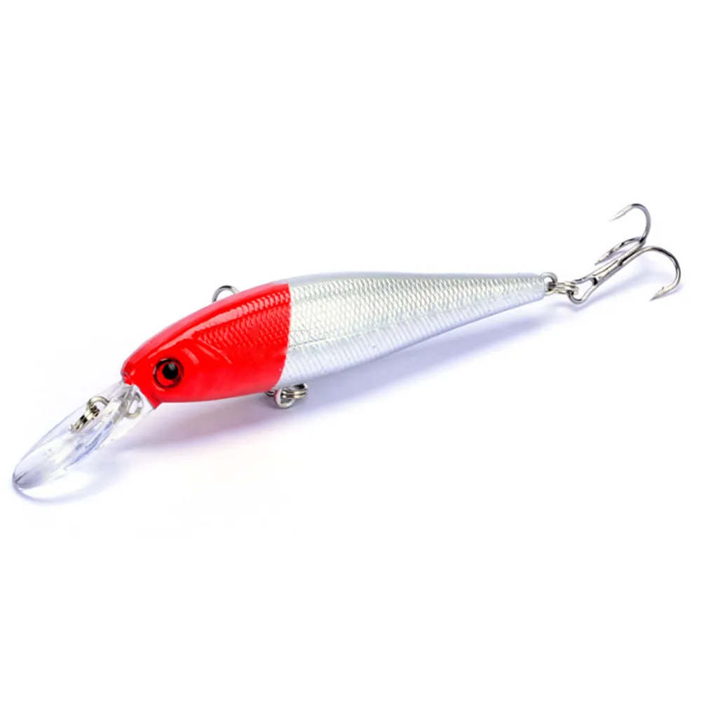 Señuelo de Pesca duro Minnow Wobblers, 10cm, 9,4g, Swimbait con anzuelos triples, isca, cebo de Pesca artificial, aparejos de Pesca, 1 ud. - imagen 5