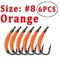 6PCS Orange Color