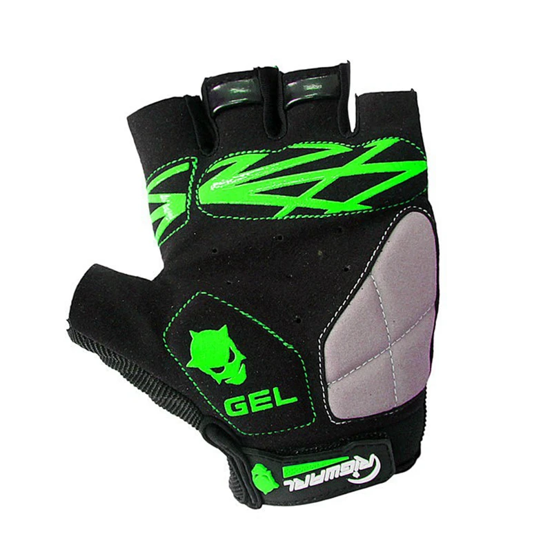 Equipo de pesca resistente al agua para hombre, guantes de medio dedo con almohadilla de Gel antideslizante, para Fitness, 2016 - imagen 5