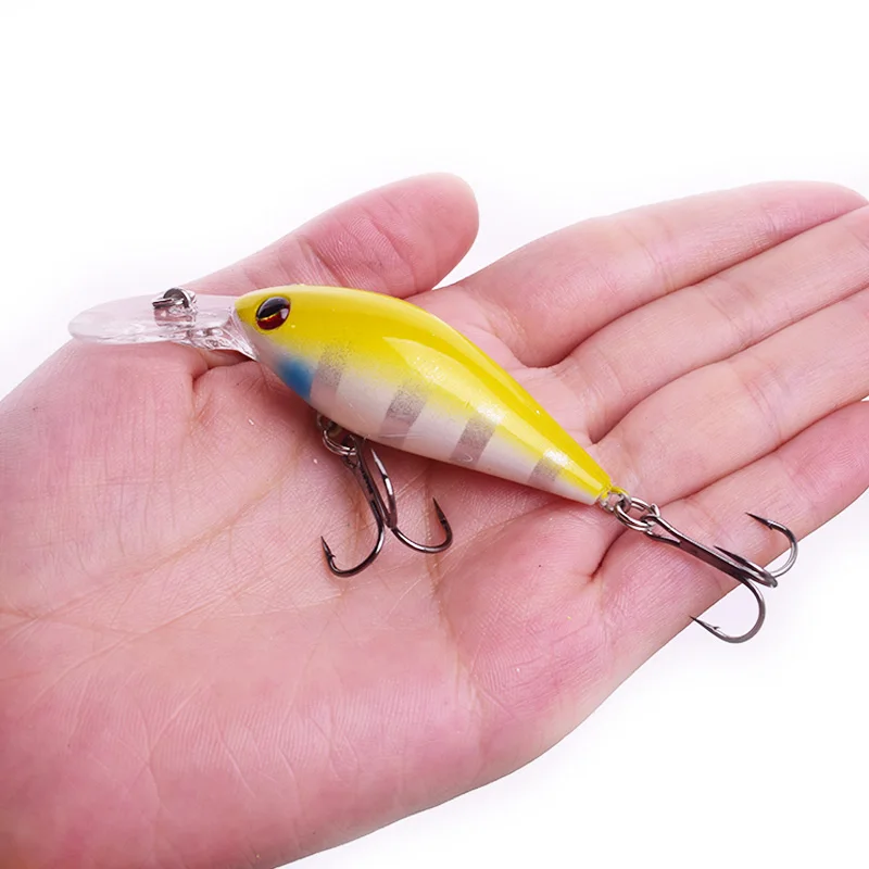Crankbait-señuelo duro Artificial, Wobblers, 85mm, 8,5g, 6 colores diferentes, señuelos para pececillos, manivelas para Pesca de lubina, 1 ud. - imagen 3