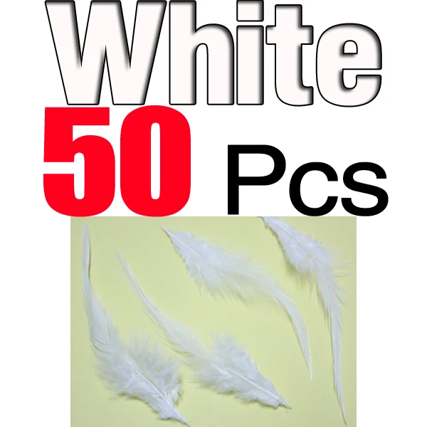 50Pcs White